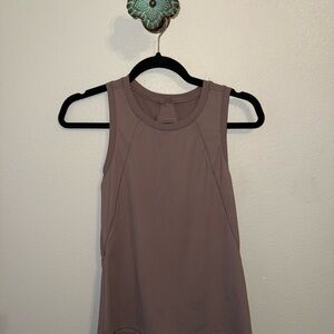 Women's Athletic Tank Top - Taupe